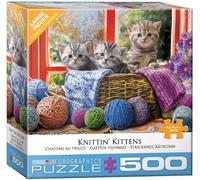 Eurographics Knittin' Kittens (500 Xl)
