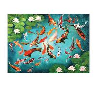 EUROGRAPHICS Koi Carpe Puzzle 1000 pièces