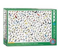 Eurographics Le Monde des Oiseaux par David Sibley ((Puzzle 1000p, Multicolore)