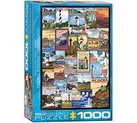 Eurographics Lighthouses Vintage Ads Puzzle (1000 Piece)