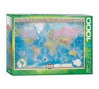 EuroGraphics Map of The World Puzzle (1000-Piece)