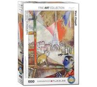 EuroGraphics Marc Chagall Paris Through The Window Puzzle (1000 Piece)