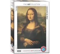 Eurographics Mona Lisa By Leonardo Da Vinci 1000 Piece Puzzle