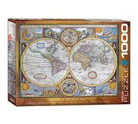 Eurographics New And Accurate Map Of The World Puzzle (1000-Piece)