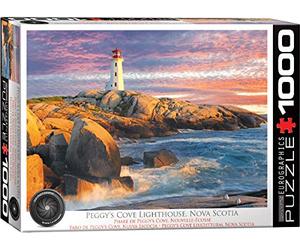 EuroGraphics- Peggy's Cove Lighthouse Puzzle, EG60005437, Coloris Assortis, 19.25" x 26.5"