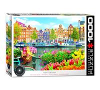EuroGraphics Puzzle 1000 pièces : Amsterdam, Pays-Bas