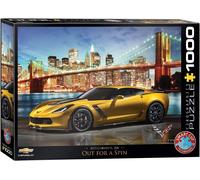 Puzzle 1000 pièces : Corvette Z06 Eurographics G