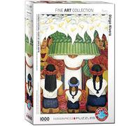 Eurographics Puzzle 1000 pièces « Diego Rivera : La fête des Fleurs », Multicolore