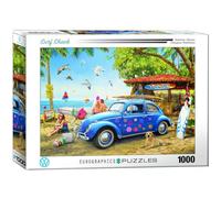 Puzzle 1000 pièces : Coccinelle Surf Shack Eurographics G