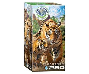EuroGraphics Puzzle 250 pièces : Collection Save Our Planet : Tigres