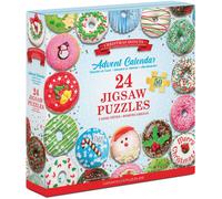 Eurographics Puzzle-Adventskalender - Christmas Donuts, 24 x 50 Teile, 12.5 x 12.5 cm, 9924-5806
