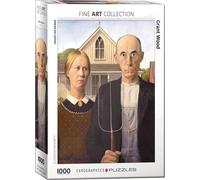 EUROGRAPHICS Puzzle American Gothic 1000 pièces
