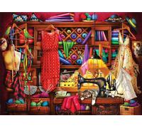 EUROGRAPHICS Puzzle Atelier de couture 1000 pièces