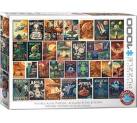 Puzzle 1000 pièces : Collage Invasion Extraterrestre