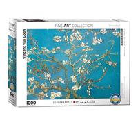 Eurographics Puzzle avec Motif de Branches d’amandiers en Fleurs par Vincent Van Gogh (1 000 pièces)