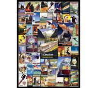 EUROGRAPHICS Puzzle Aventure en train 1000 pièces