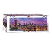 Eurographics Puzzle Brooklyn Bridge New York, 1000 Teile Panorama, 33 x 99 cm, 6010-5301