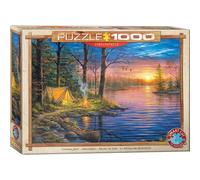 Puzzle 1000 pièces - Eurographics - Brume du soir par Abraham Hunter - Paysage et nature - Adulte - Bleu