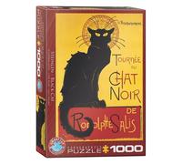 EUROGRAPHICS Puzzle Cabaret Le Chat Noir - Affiche 1000 pièces