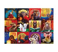 Puzzle 1000 pièces Eurographics - Calendrier chinois multicolore