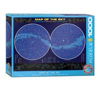 Eurographics Puzzle Carte du Ciel (1000 Pièces)