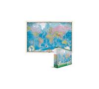 EUROGRAPHICS Puzzle Carte du monde 2000 pièces