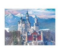 Puzzle Eurographics - Neuschwanstein en hiver, Allemagne, 1000 pièces multicolore G