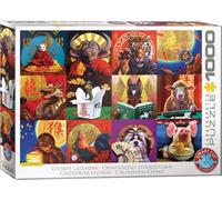 Eurographics Puzzle Chinesisches Sternzeichen von Lucia Heffernan, 1000 Teile, 68 x 48 cm, 6000-5694