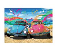 EUROGRAPHICS Puzzle Coccinelle Amour 1000 pièces