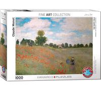Eurographics 6000-0826 The Poppy Field by Claude Monet Puzzle Divers 48 x 68 cm