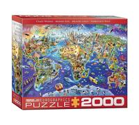 EUROGRAPHICS Puzzle Crazy World 2000 pièces
