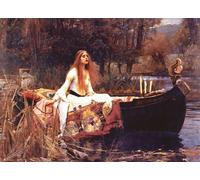 EUROGRAPHICS Puzzle Dame de Shalott 1000 pièces
