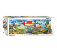 Puzzle 1000 pièces panoramique Eurographics - La Grande Course multicolore