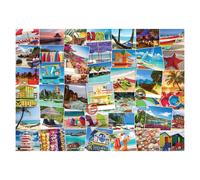 EUROGRAPHICS Puzzle de voyageur du monde - Plages 1000 pièces