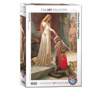 Eurographics Puzzle Der Ritterschlag von Edmund Blair Leighton, 1000 Teile, 68 x 48 cm, 6000-0038