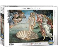 Eurographics Puzzle Die Geburt der Venus von Sandro Botticelli, 1000 Teile, 68 x 48 cm, 6000-5001