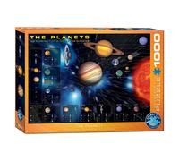 Eurographics Puzzle Die Planeten, Astronomie, 1000 Teile, 68 x 48 cm, 6000-1009