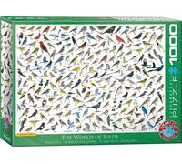 Eurographics "Le Monde des Oiseaux par David Sibley ((Puzzle 1000p, Multicolore)