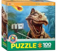 (EG61005555) - Eurographics Puzzle 100 Pc - Dinosaur Selfie, Heffernan