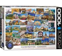 EUROGRAPHICS Puzzle du globe-trotter - Allemagne 1000 pièces