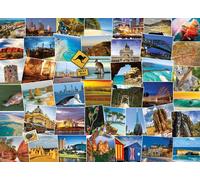 EUROGRAPHICS Puzzle du globe-trotter - Australie 1000 pièces