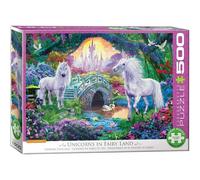 Puzzle Eurographics - Licorne Féerique, 500 Pièces Xxl