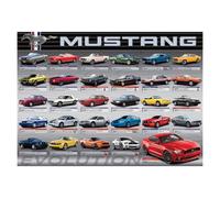 EUROGRAPHICS Puzzle Evolution de la Ford Mustang 1000 pièces