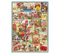Eurographics Puzzle Flower Seed Catalog Covers - 1000 Teile