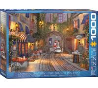 Eurographics Puzzle Französicher Gehweg von Dominic Davision, 1000 Teile, 68 x 48 cm, 6000-0961