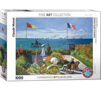 Eurographics Puzzle Garten in Sainte-Adresse - Monet, 1000 Teile, 6000-6039