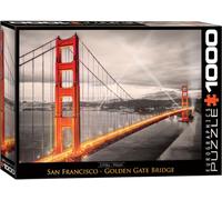 EuroGraphics Puzzle Golden Gate Bridge de San Francisco 1 000 pièces