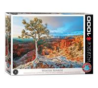 Eurographics Puzzle Grand Canyon Winter Sonnenaufgang, 1000 Teile, 68 x 48 cm, 6000-0692