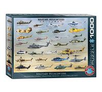 Eurographics Puzzle Hélicoptères Militaires (1000 pièces)