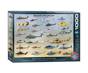 Eurographics Puzzle Hélicoptères Militaires (1000 pièces)